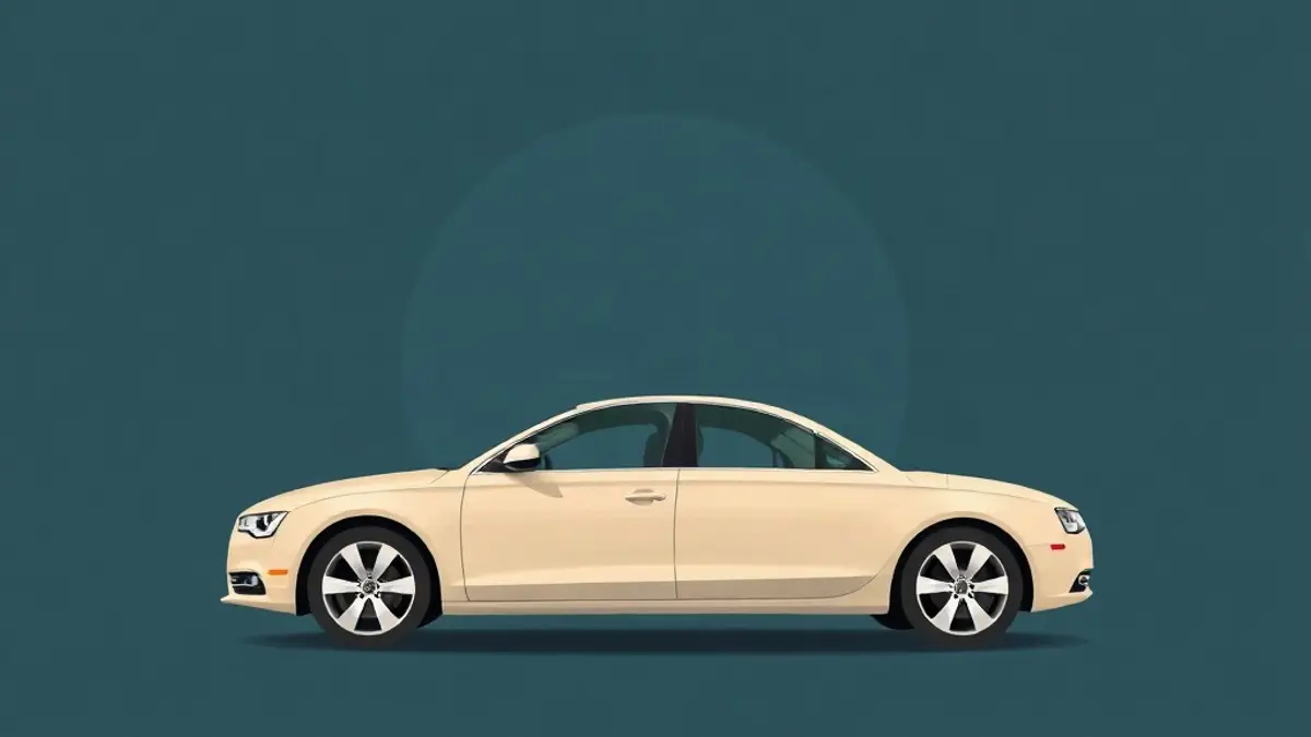 Abstract illustration accompanying: Car Rental With a Driver in Dubai