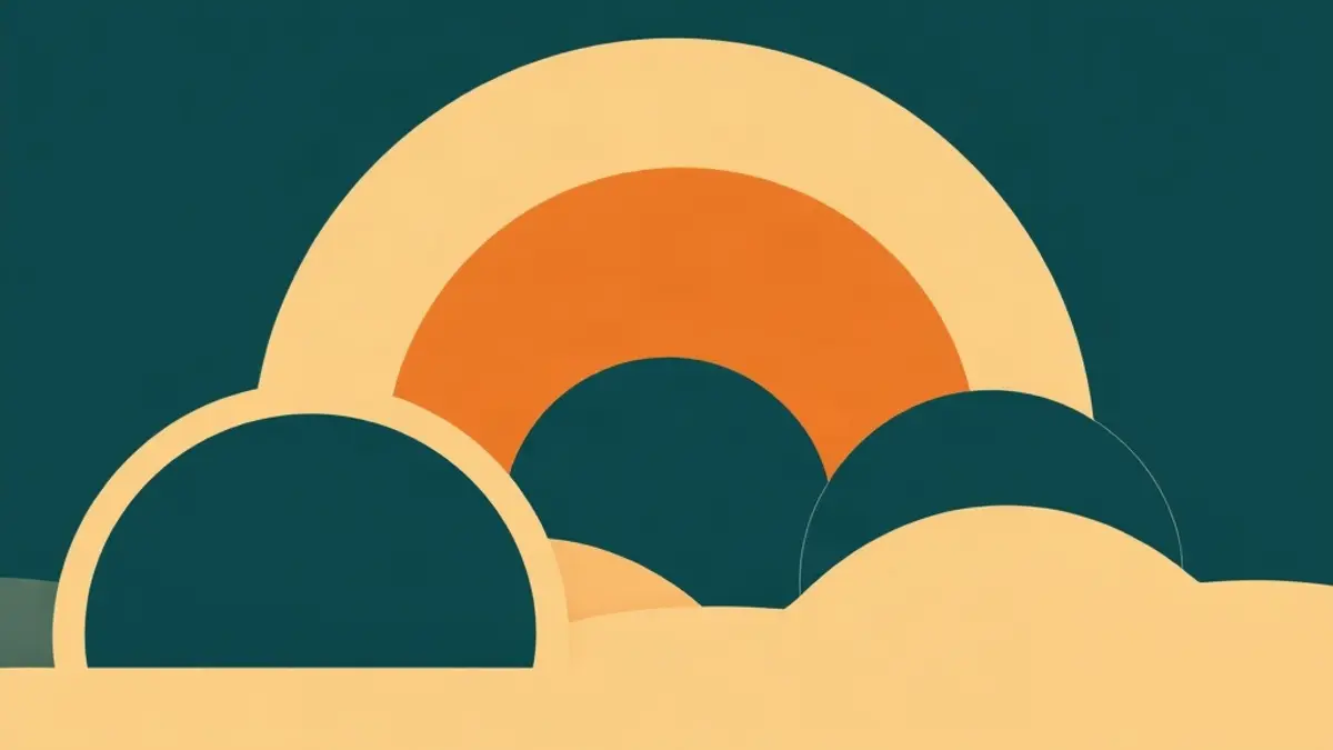 Abstract illustration accompanying: Cheap Car Rental in Dubai